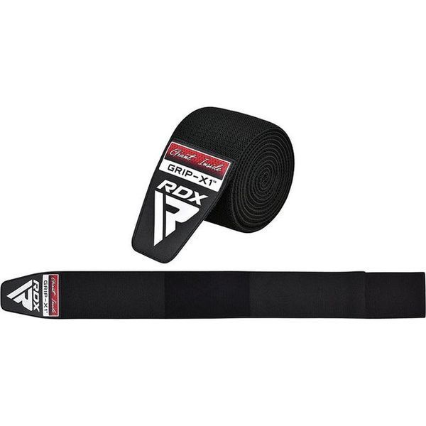 Бинти на коліна RDX K1 GYM Knee Wraps Full Black WAH-K1FB фото