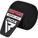 Бинти на коліна RDX K1 GYM Knee Wraps Full Black WAH-K1FB фото 4