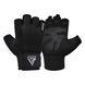 Рукавички для фітнесу RDX W1 Half Black Plus S WGA-W1HB-S+ фото 5