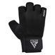 Рукавички для фітнесу RDX W1 Half Black Plus S WGA-W1HB-S+ фото 2