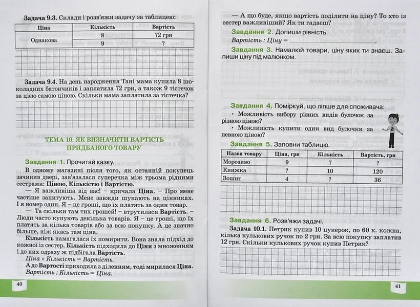 Фінансова арифметика. 3 клас : робочий зошит 1031156283 фото