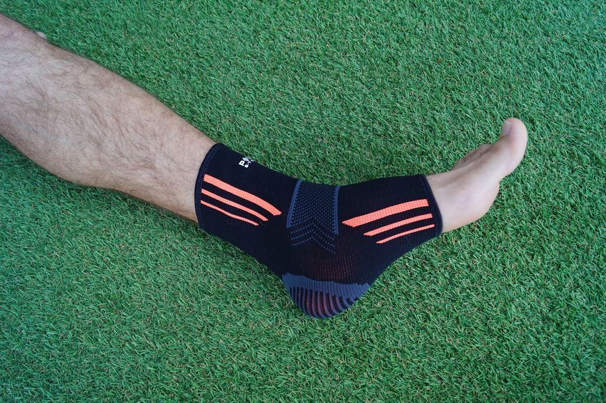 Бандажі на гомілкостоп Power System PS-6022 Ankle Support Evo Black/Orange M (пара) PS_6022_M_Black/Orange фото