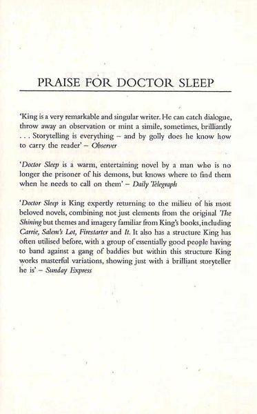 Doctor Sleep 10311025712 фото