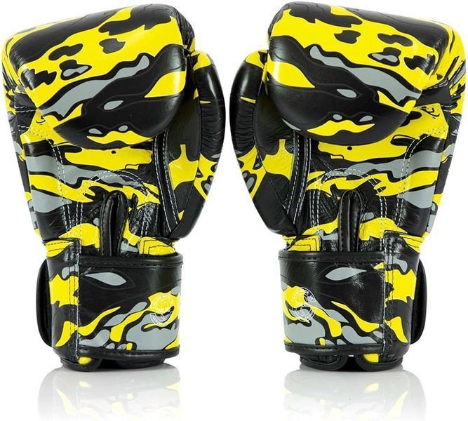 Боксерські рукавиці Fairtex BGV-ONE X STBG (натуральна шкіра) 10 унцій (бинти в комплекті) BGV-ONE_X_STBG_10oz фото