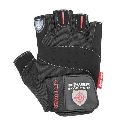 Рукавички для фітнесу Power System PS-2550 Get Power Black XS PS-2550_XS_Black фото