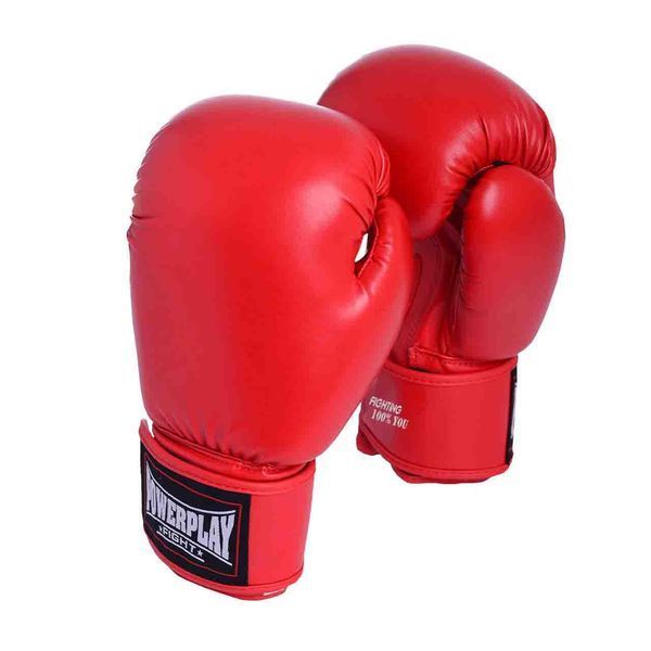 Боксерські рукавиці PowerPlay 3004 Classic Червоні 10 унцій PP_3004_10oz_Red фото