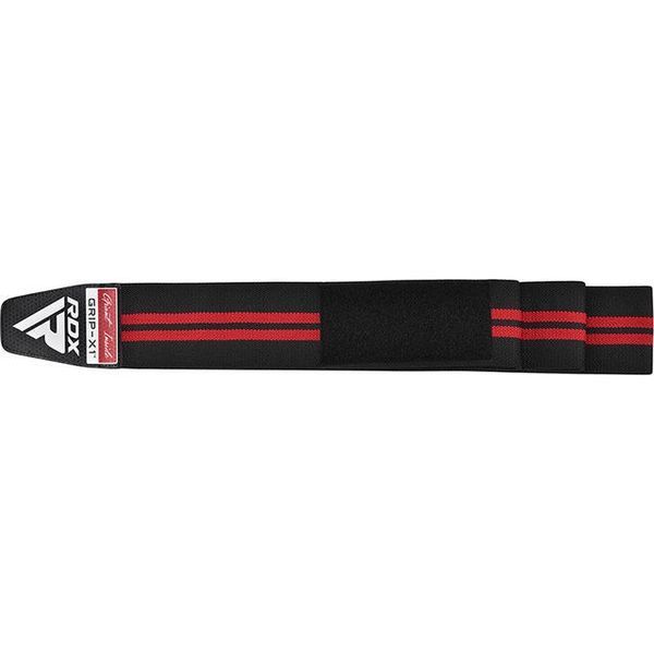 Бинти на коліна RDX GYM KNEE WRAP R11 BLACK/RED WAH-KR11BR фото