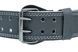 Пояс для важкої атлетики MadMax MFB-244 Sandwich шкіряний Black XL MFB-244_XL фото 5
