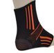 Бандажі на гомілкостоп Power System PS-6022 Ankle Support Evo Black/Orange XL (пара) PS_6022_XL_Black/Orange фото 6