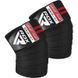 Бинти на коліна RDX GYM KNEE WRAP R11 BLACK/RED WAH-KR11BR фото 1