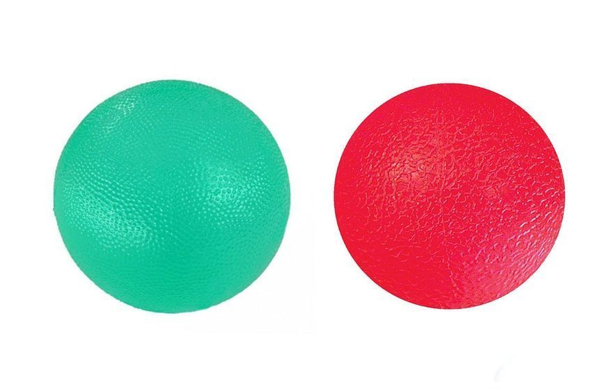 Набір силіконових еспандерів-м'яч (тренажер для кисті) PowerPlay PP-4339 Grip Ball Set (набір 3 шт.) PP_4339 фото